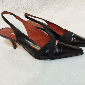 Donald J Pliner, size 6 1/2 shoes, black